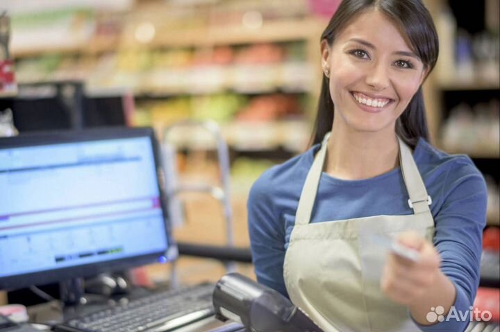 Продавец кассир с ежедневной оплатой