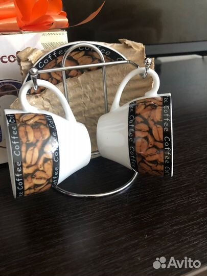 Кофейная пара новая в упаковке