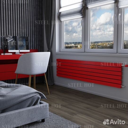 Вертикальный трубчатый радиатор Steel от завода