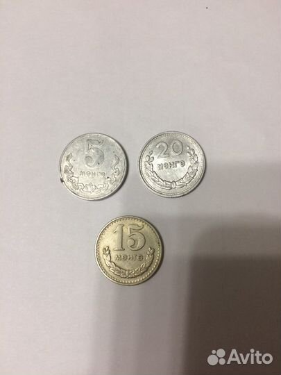 Монеты Монголии