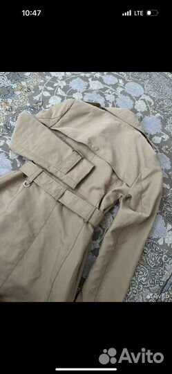 Плащ тренч zara