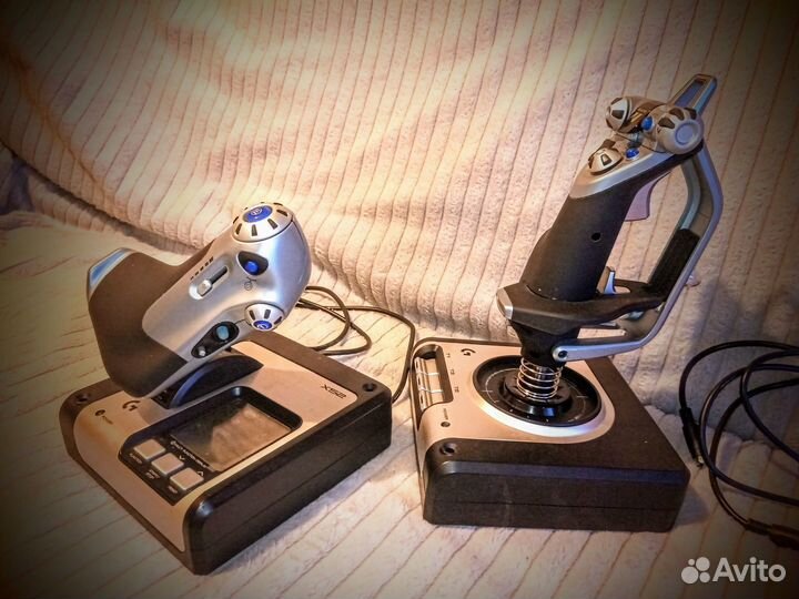 Джойстик Logitech G X52 H.O.T.A.S