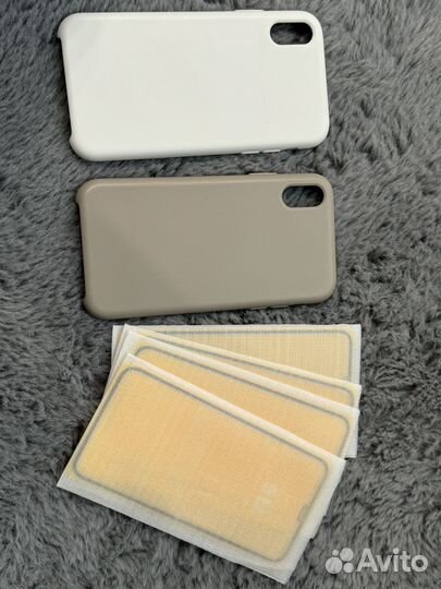 Чехол и стекло на iPhone xr