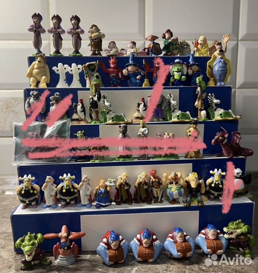 Колекционирование киндер игрушек