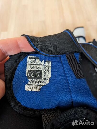 Налокотники хоккейные детские