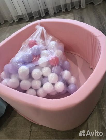 Сухой бассейн с шариками бу