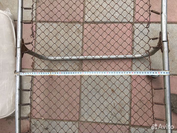 Детская кроватка раскладушка с матрасом