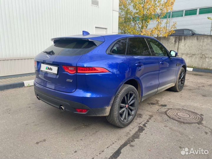 Jaguar F-Pace 3.0 AT, 2019, 120 000 км