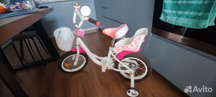Детский велосипед 14 дюймов для девочки