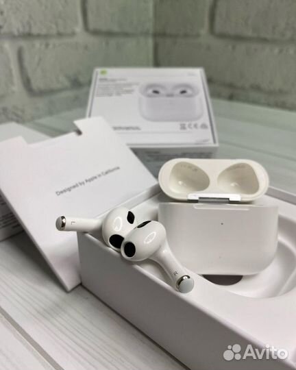 Airpods 3, качественная реплика чехол в подарок