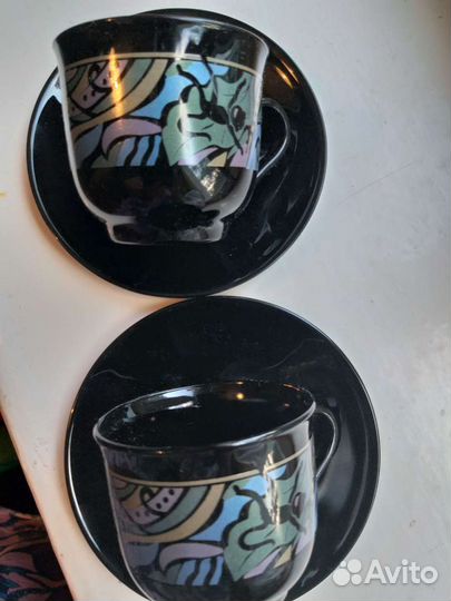 Кофейный сервиз на 6 персон.Франция