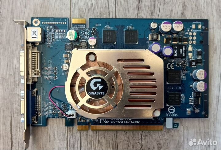 Старые видеокарты PCI-e и AGP