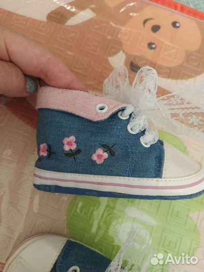 Пинетки для девочки 19 размер