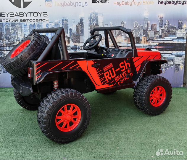 Детский внедорожник 24 вольта
