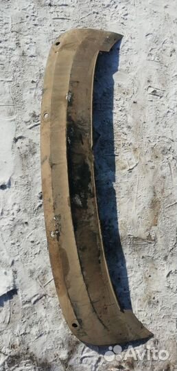 Спойлер заднего бампера Skoda Rapid