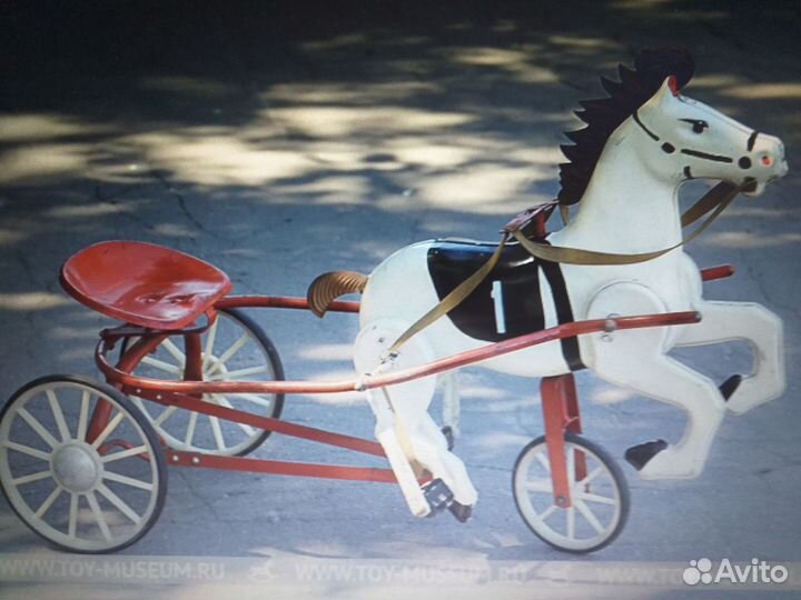 Лошадка детская педальная