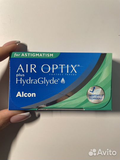 Контактные линзы Alcon Air Optix HydraGlyde