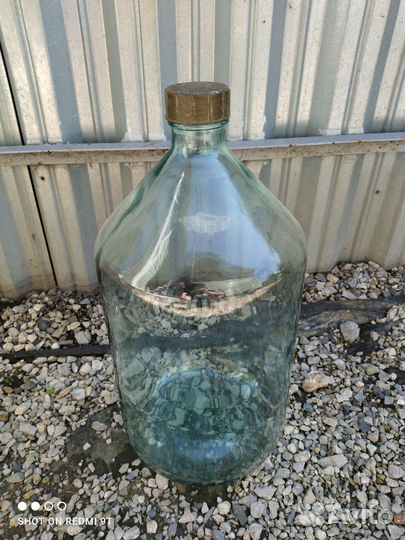 Стеклянная бутыль 20л