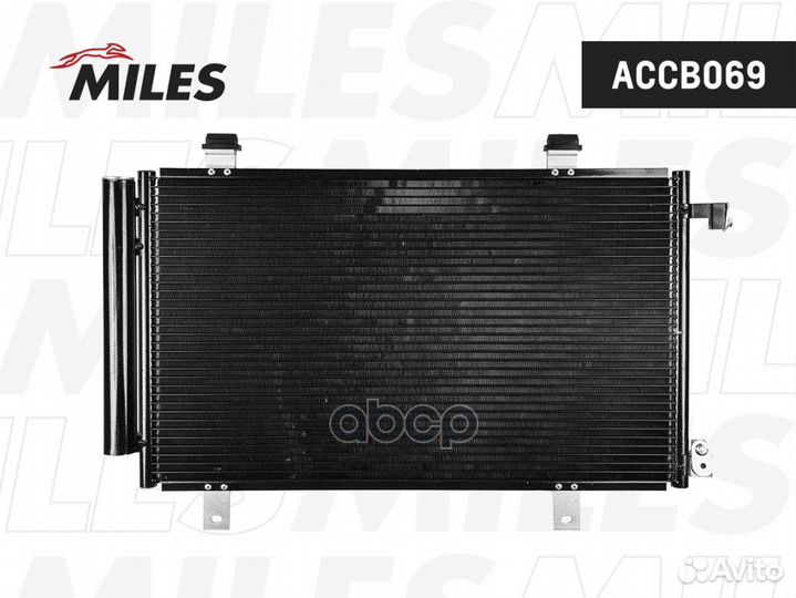 Конденсер suzuki SX4 1.5/1.6/1.9D 06- accb069