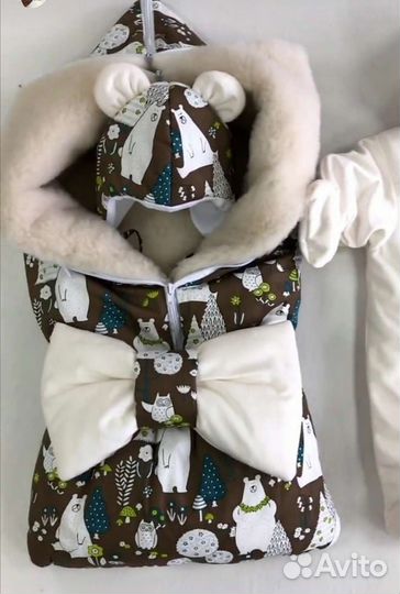 Конверт одеяло на выписку