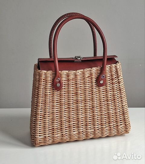 Сумка женская плетеная ручная работа