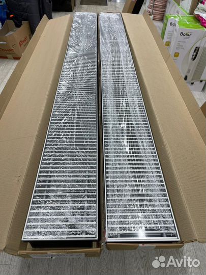 Внутрипольные конвекторы