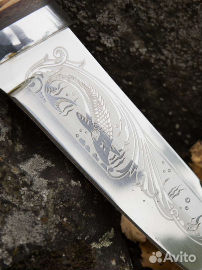 Златоустовский охотничий нож 