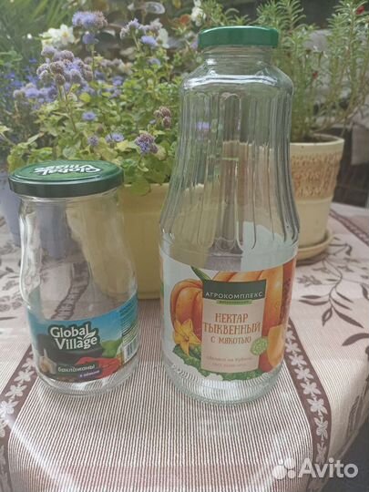 Стеклянные банки 0.5 - 1 литр