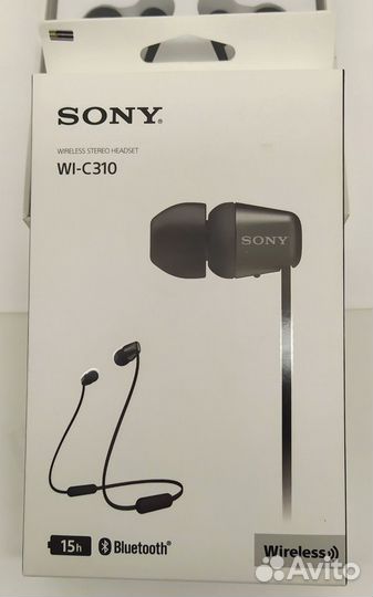 Наушники Bluetooth sony WI-C310