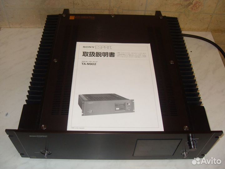 Sony esprit TA-N902, двойное моно, класс A
