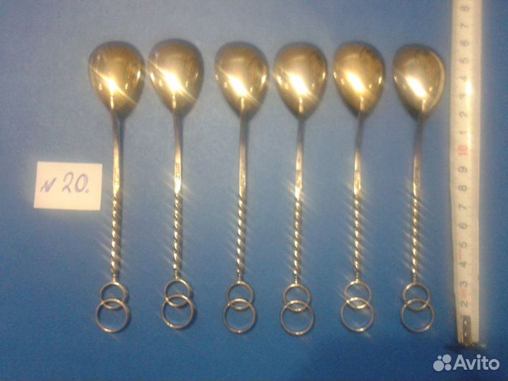 Чайные свадебные ложки