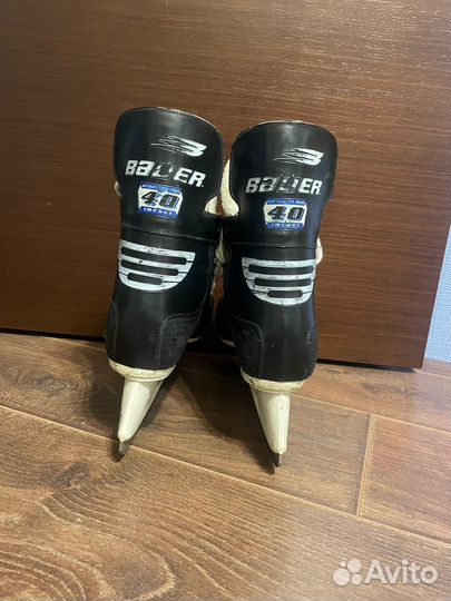 Хоккейные коньки bauer размер 40-41