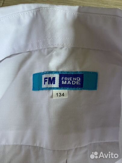 Рубашка на мальчика школьная форма