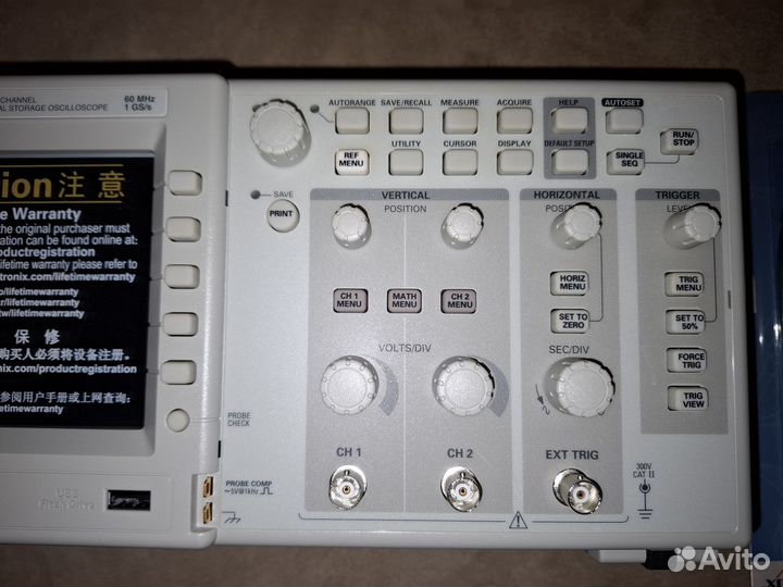 Цифровой осциллограф Tektronix TDS 1002b