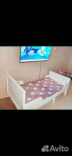 Детская кровать от 3 лет с матрасом бу