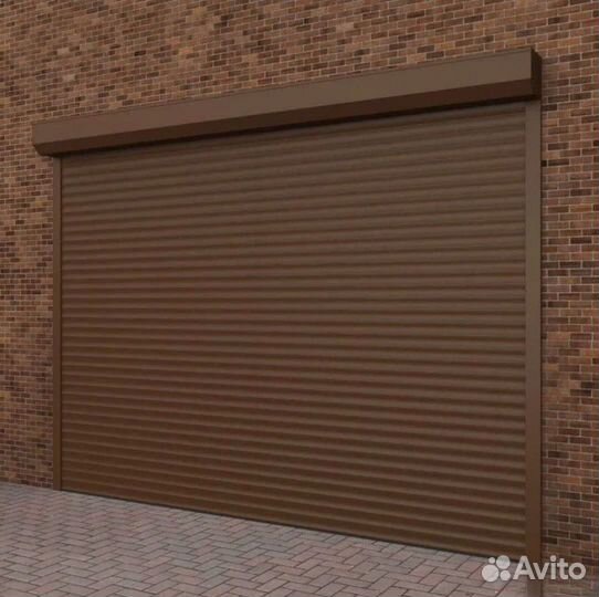 Новые роллетные ворота в дом, гараж