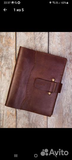 Кожаный ежедневник ручной работы изготовление