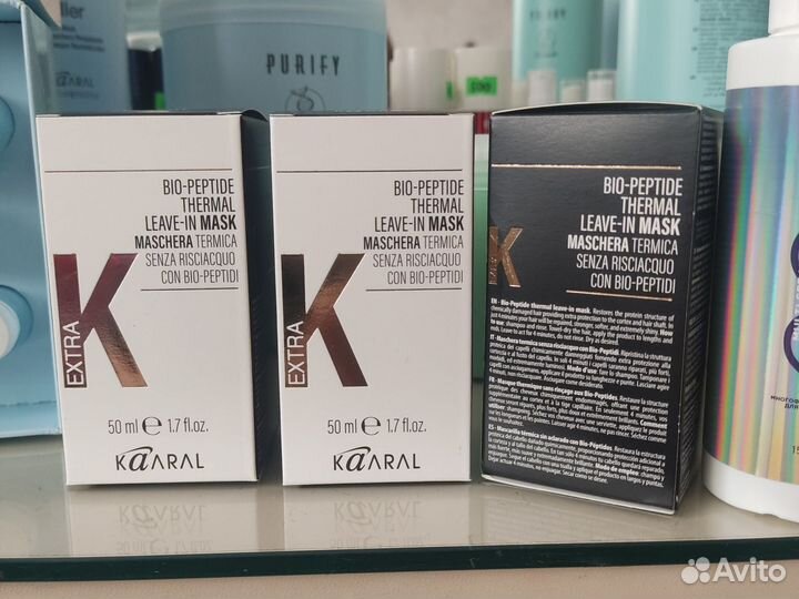 Маски, шампуни, спрей Каарал Kaaral