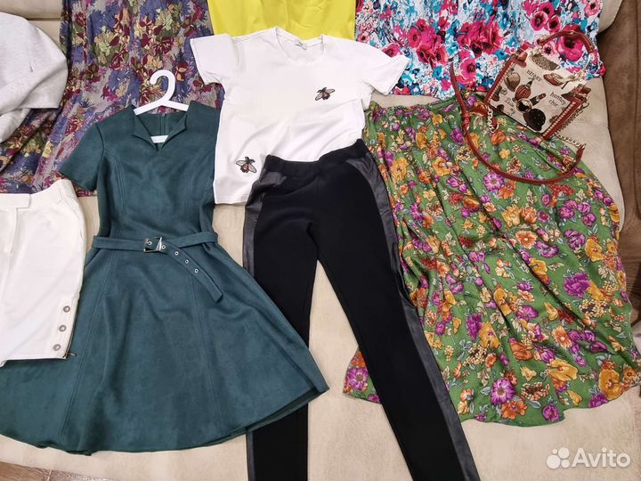 Женская брендовая одежда пакетом 42 44 лето