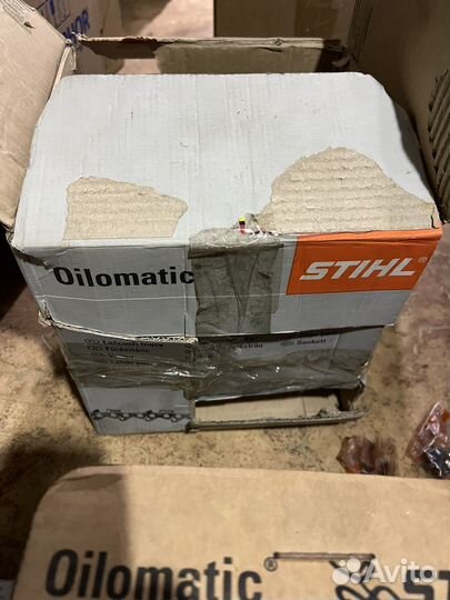 Цепь Stihl катушка + Oregon заклепочник