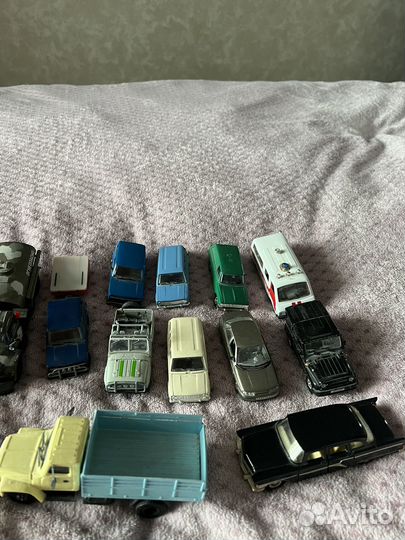 Модели автомобилей СССР и Бураго 1:43