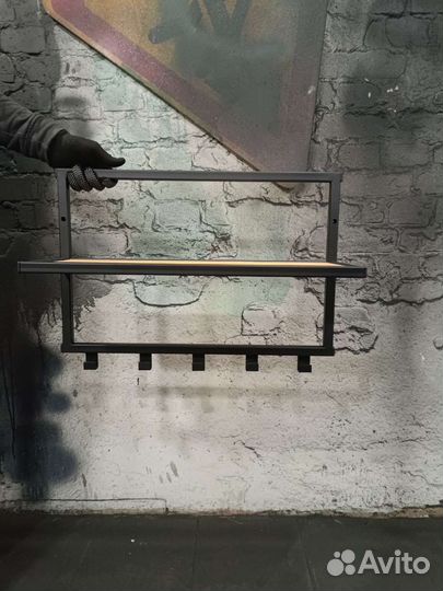 Вешалка в прихожую лофт