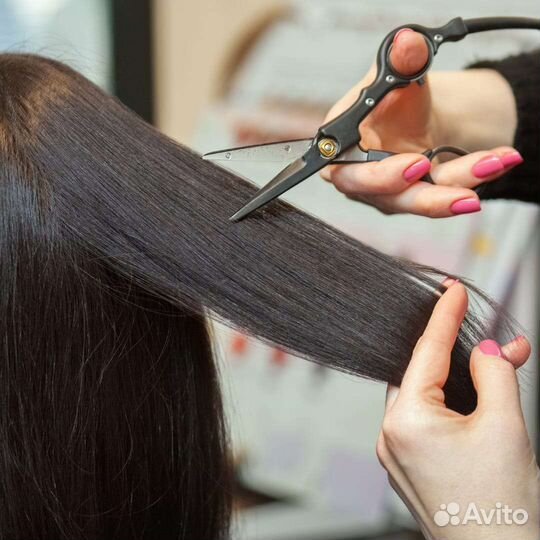 Стрижка горячими ножницами