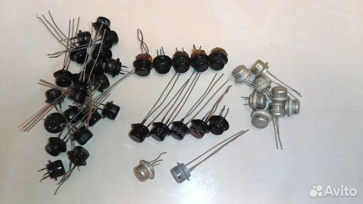 Транзисторы и диоды винтаж
