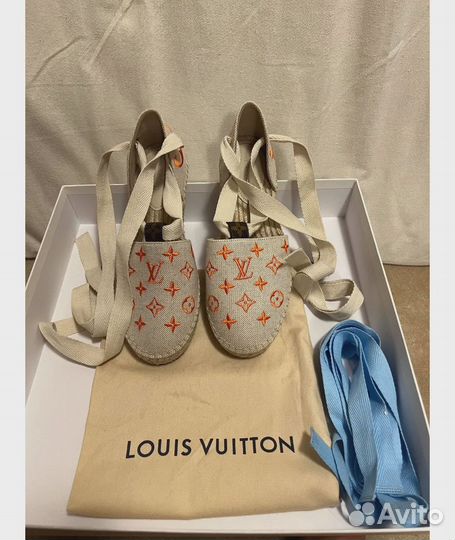 Эспадрильи Louis Vuitton новые оригинал