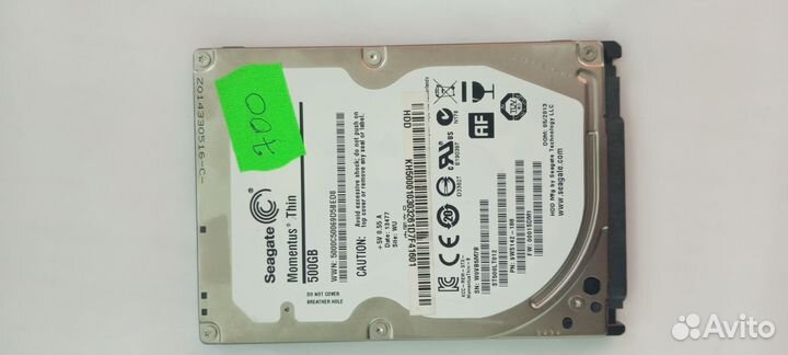 Жесткий диск для ноутбуков HDD