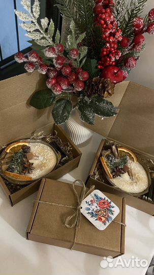 Мыло ручной работы и свечи