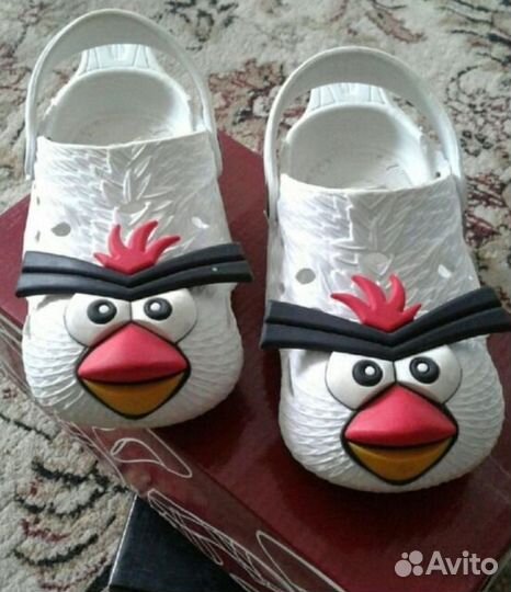 Кроксы детские Angry bird's