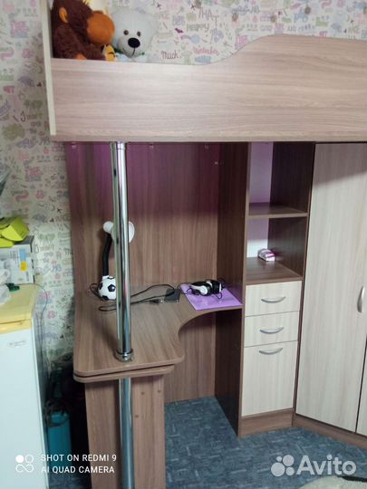 Кровать чердак