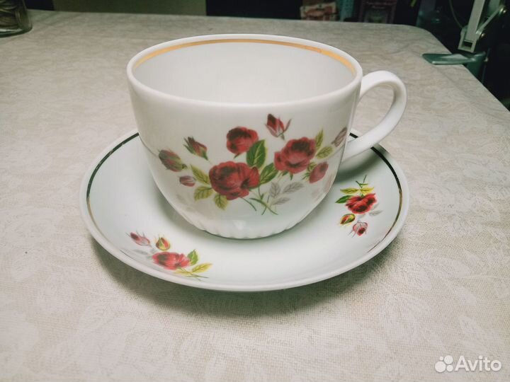 Чайная пара дфз Вербилки СССР